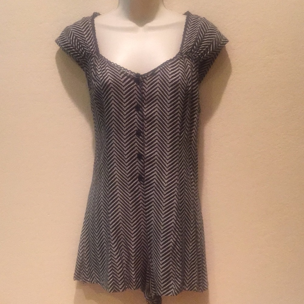 Super fun and cute Cap sleeve women’s Romper